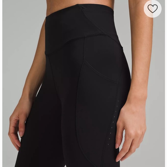 2 pairs of Lululemon Fast and Free leggings, size 2 - Picture 2 of 6